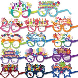 Birthday Party Paper Glasses