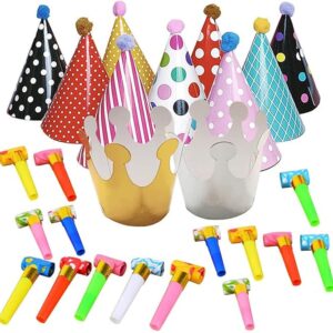 Party hats and whistles