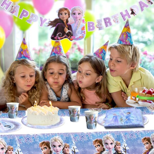 Birthday Frozen crockery