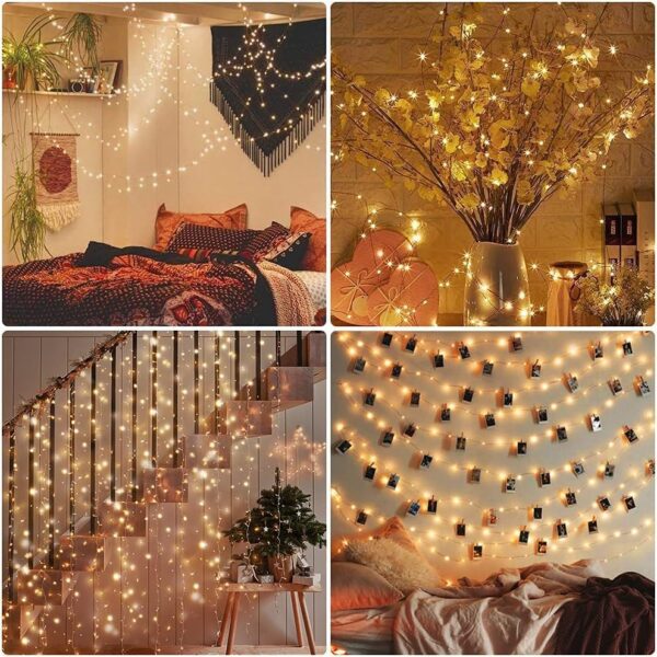 Christmas lighting garlands