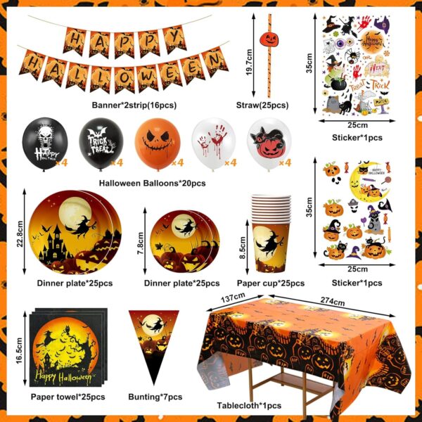 Halloween Crockery