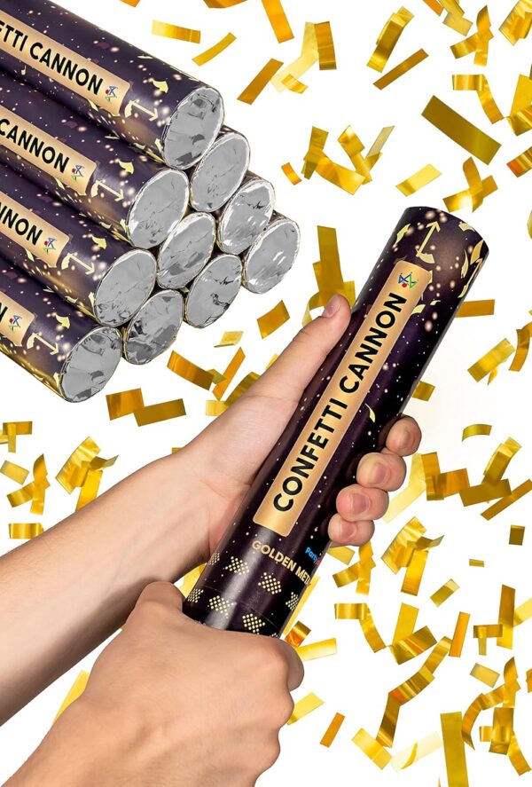 Confetti cannons