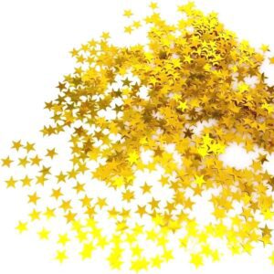 Gold star decoration