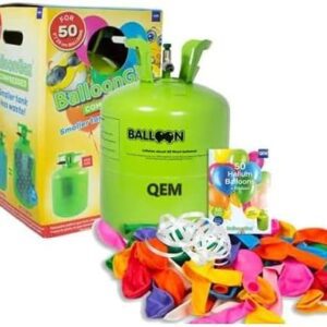 helium cylinder for inflatable balloons