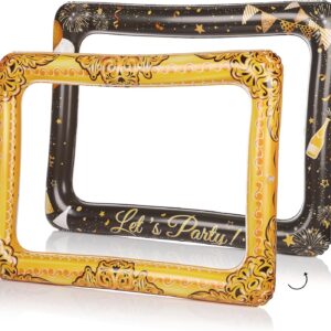 Inflatable photo frame