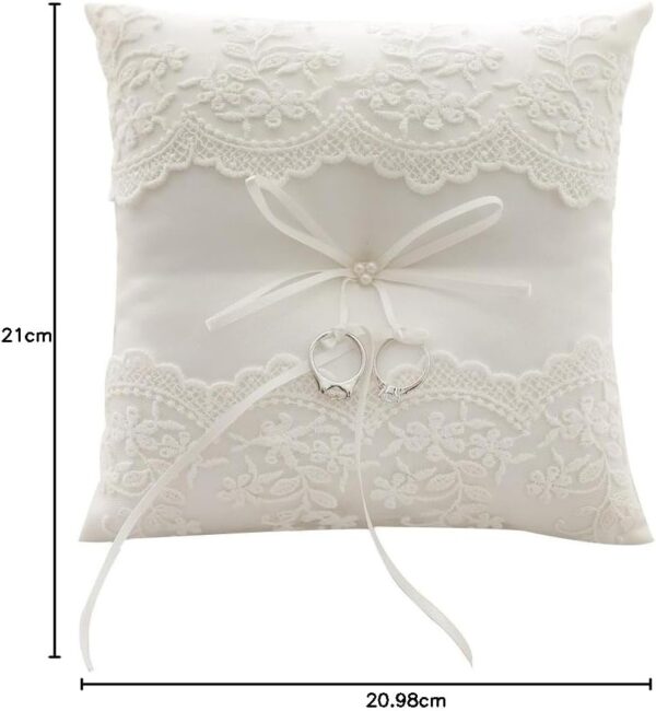 Wedding ring cushion